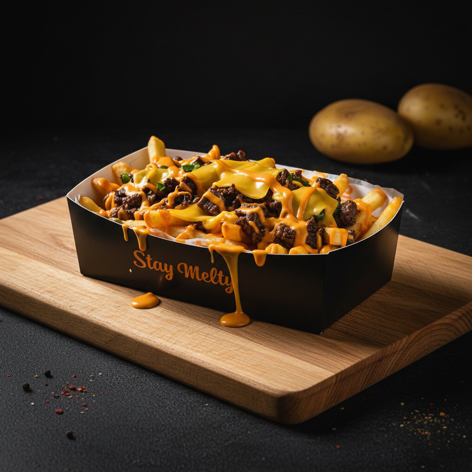 Stake Fries Ridges The Loaded Steak Fries – Melto