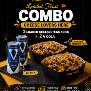 Loaded Feast Combo Cheesesteak